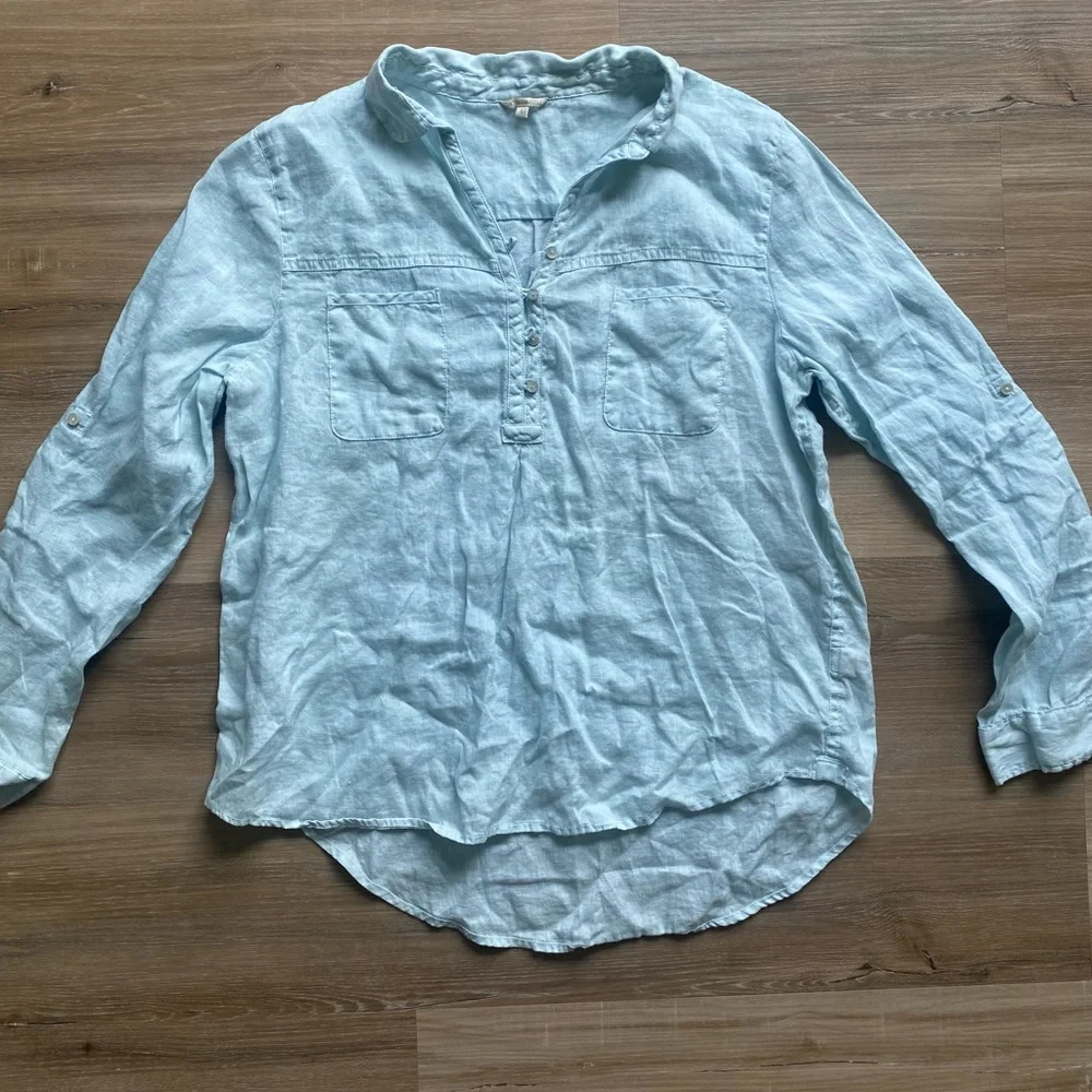 The Territory Ahead Light Blue Tunic - Picture 3 of 5